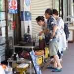 大豊ビル・雨の日商店街 2016.6